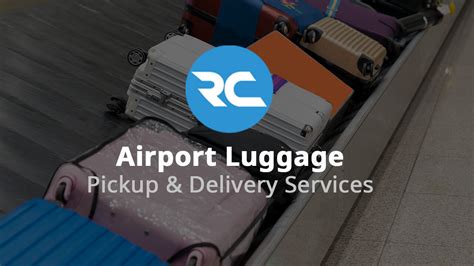 airline luggage delivery service.